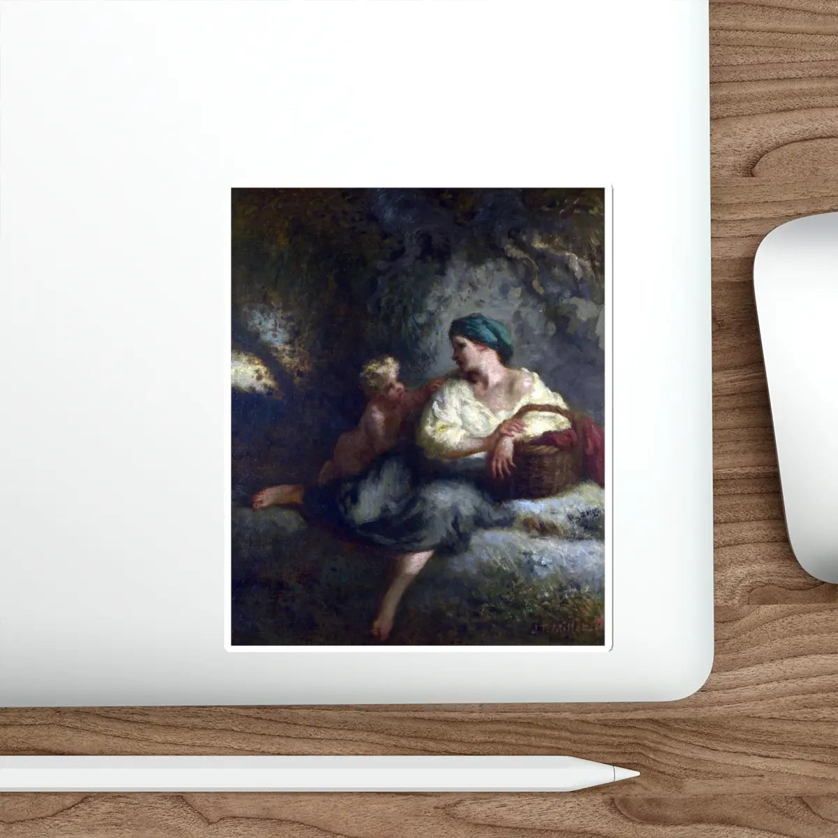SKU:16848146697438262412 Sticker types:White Shape:Die-Cut Sizes:5" × 5"