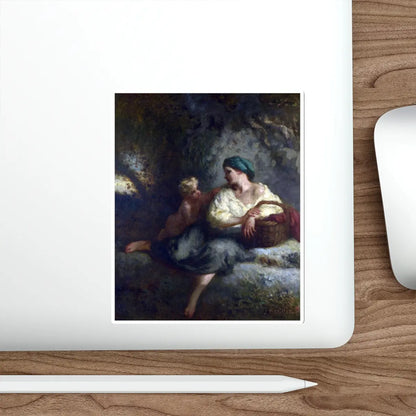 SKU:16848146697438262412 Sticker types:White Shape:Die-Cut Sizes:5" × 5"