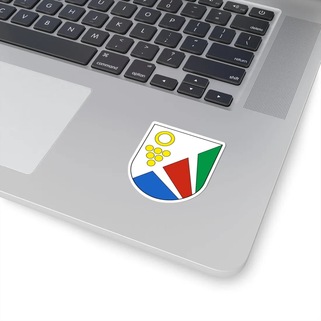 Milvignes-blazon (Switzerland) (Coat of Arms) STICKER Vinyl Kiss-Cut Decal - The Sticker Space