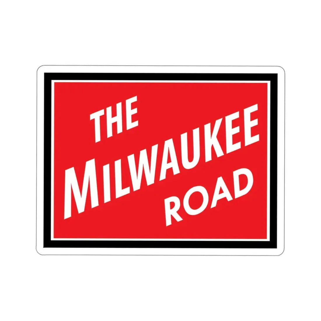Milwaukee Road STICKER Vinyl Die-Cut Decal - The Sticker Space