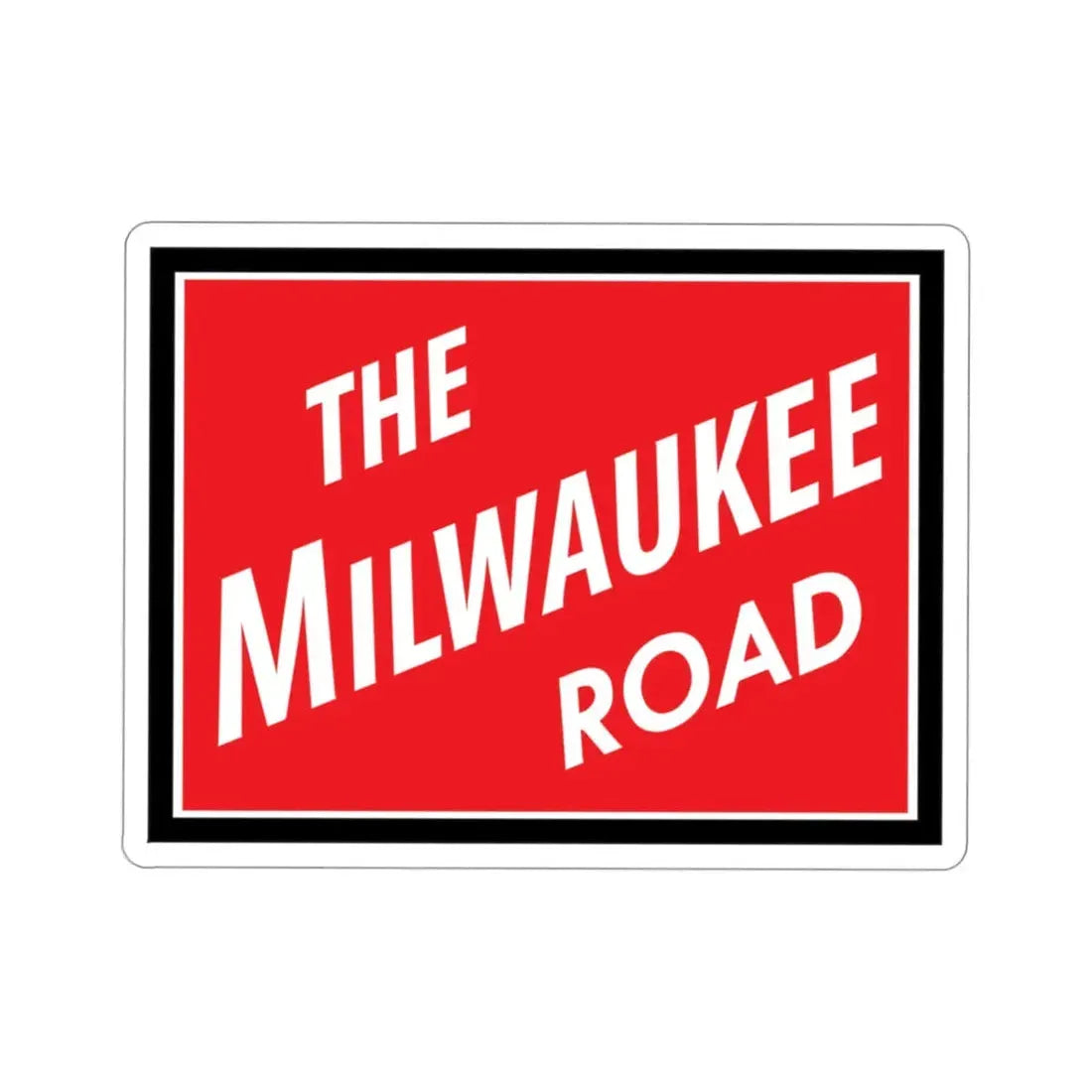 Milwaukee Road STICKER Vinyl Die-Cut Decal - The Sticker Space