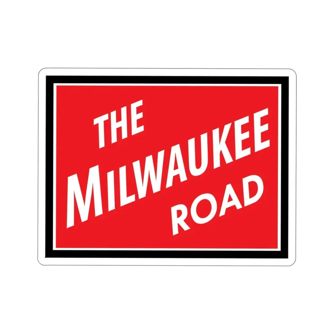 Milwaukee Road STICKER Vinyl Die-Cut Decal - The Sticker Space