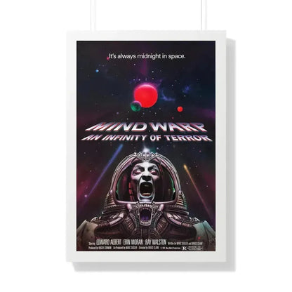 MIND WARP (GALAXY OF TERROR) 1981 - Framed Movie Poster 20" x 30" White - The Sticker Space
