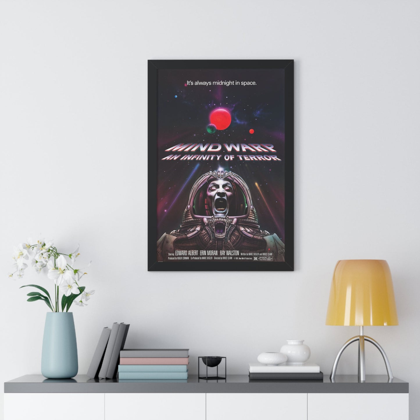 MIND WARP (GALAXY OF TERROR) 1981 - Framed Movie Poster-The Sticker Space