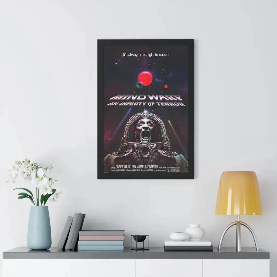 MIND WARP (GALAXY OF TERROR) 1981 - Framed Movie Poster - The Sticker Space