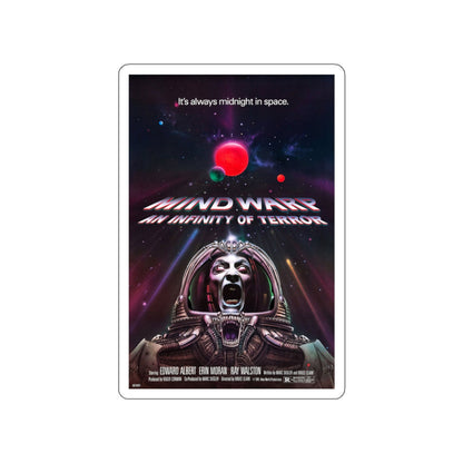 MIND WARP (GALAXY OF TERROR) 1981 Movie Poster STICKER Vinyl Die-Cut Decal-3 Inch-The Sticker Space