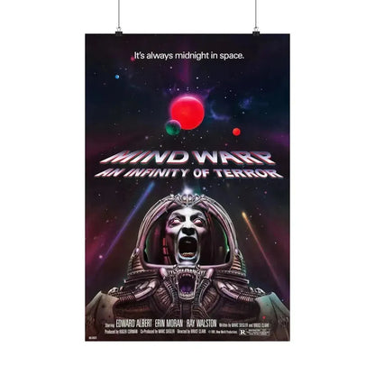 MIND WARP (GALAXY OF TERROR) 1981 - Paper Movie Poster 20″ x 30″ Matte - The Sticker Space