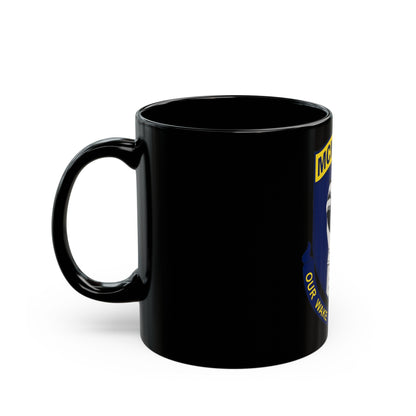 Mine Countermeasures Squadron Five (U.S. Navy) Black Coffee Mug-The Sticker Space