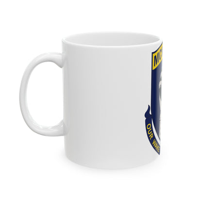 Mine Countermeasures Squadron Five (U.S. Navy) White Coffee Mug-The Sticker Space