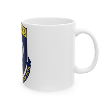 Mine Countermeasures Squadron Five (U.S. Navy) White Coffee Mug-The Sticker Space