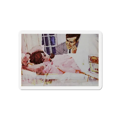 Mine to love, Good Housekeeping, February 1967 (Magazine Illustration) Refrigerator Magnet 6 Inch - The Sticker Space