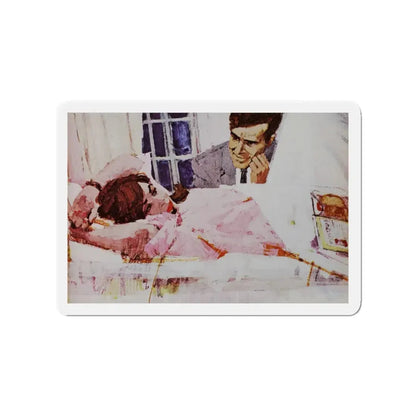 Mine to love, Good Housekeeping, February 1967 (Magazine Illustration) Refrigerator Magnet - The Sticker Space