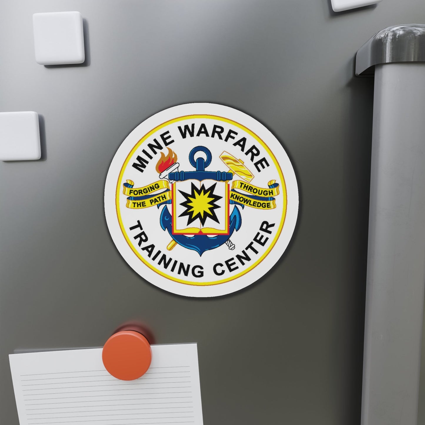 Mine Warfare Training Center (U.S. Navy) Die-Cut Magnet-The Sticker Space