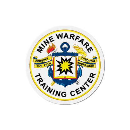 Mine Warfare Training Center (U.S. Navy) Die-Cut Magnet-4" x 4"-The Sticker Space