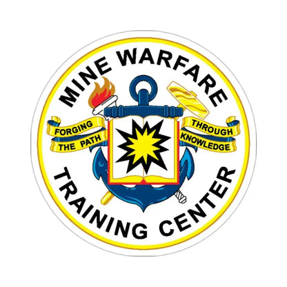Mine Warfare Training Center (U.S. Navy) STICKER Vinyl Die-Cut Decal 2 Inch - The Sticker Space