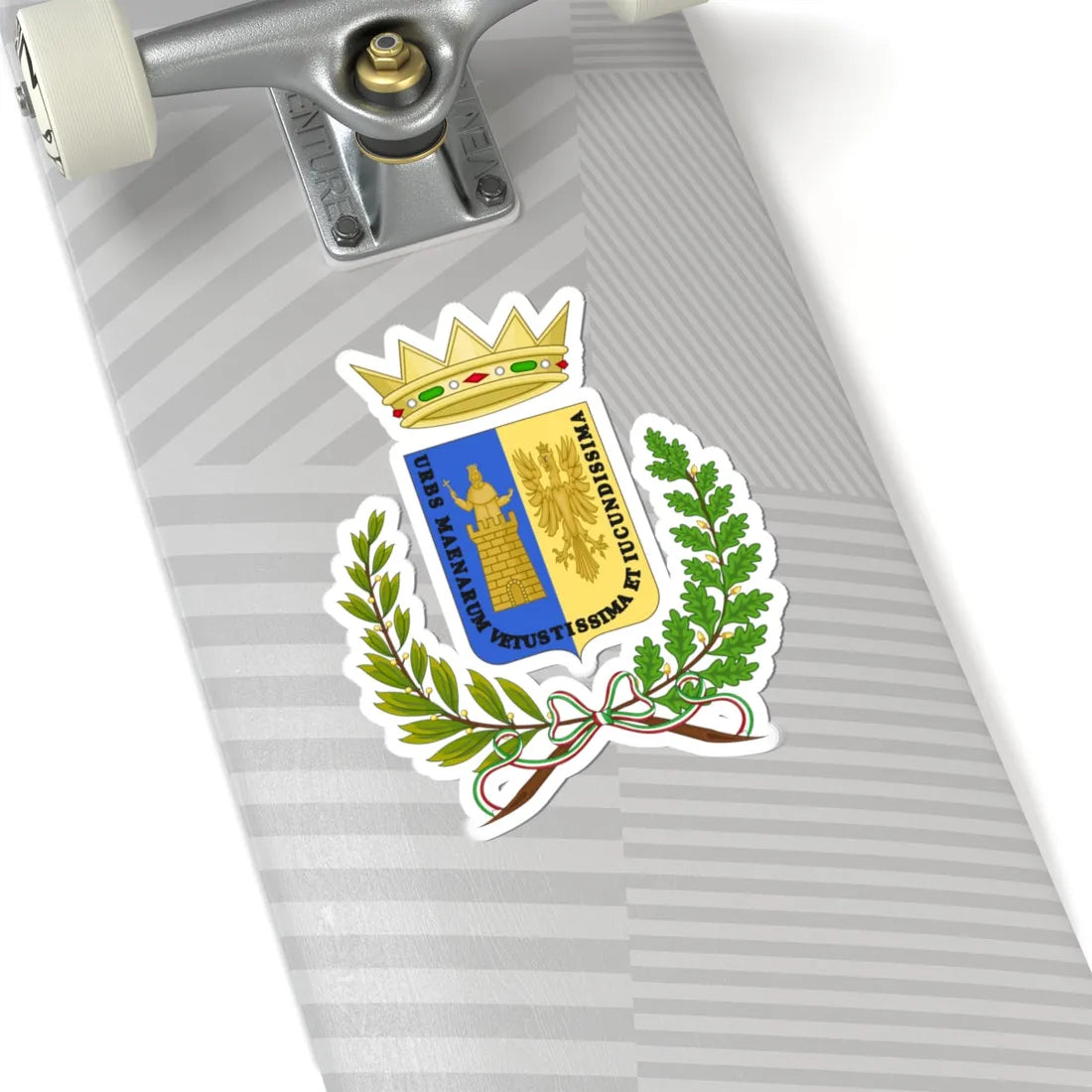 Mineo-Stemma (Italy) (Coat of Arms) STICKER Vinyl Kiss-Cut Decal - The Sticker Space