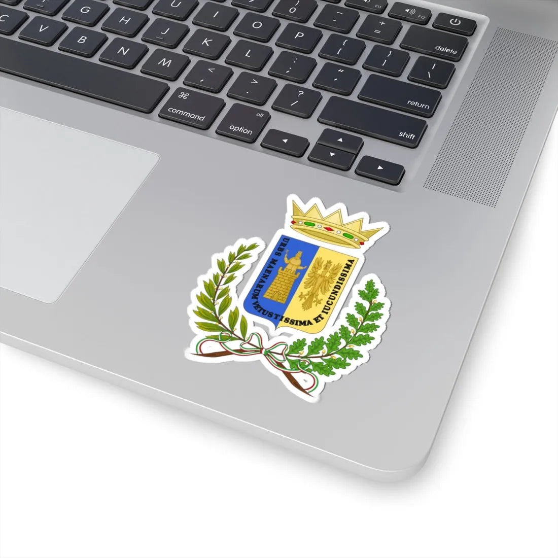 Mineo-Stemma (Italy) (Coat of Arms) STICKER Vinyl Kiss-Cut Decal - The Sticker Space