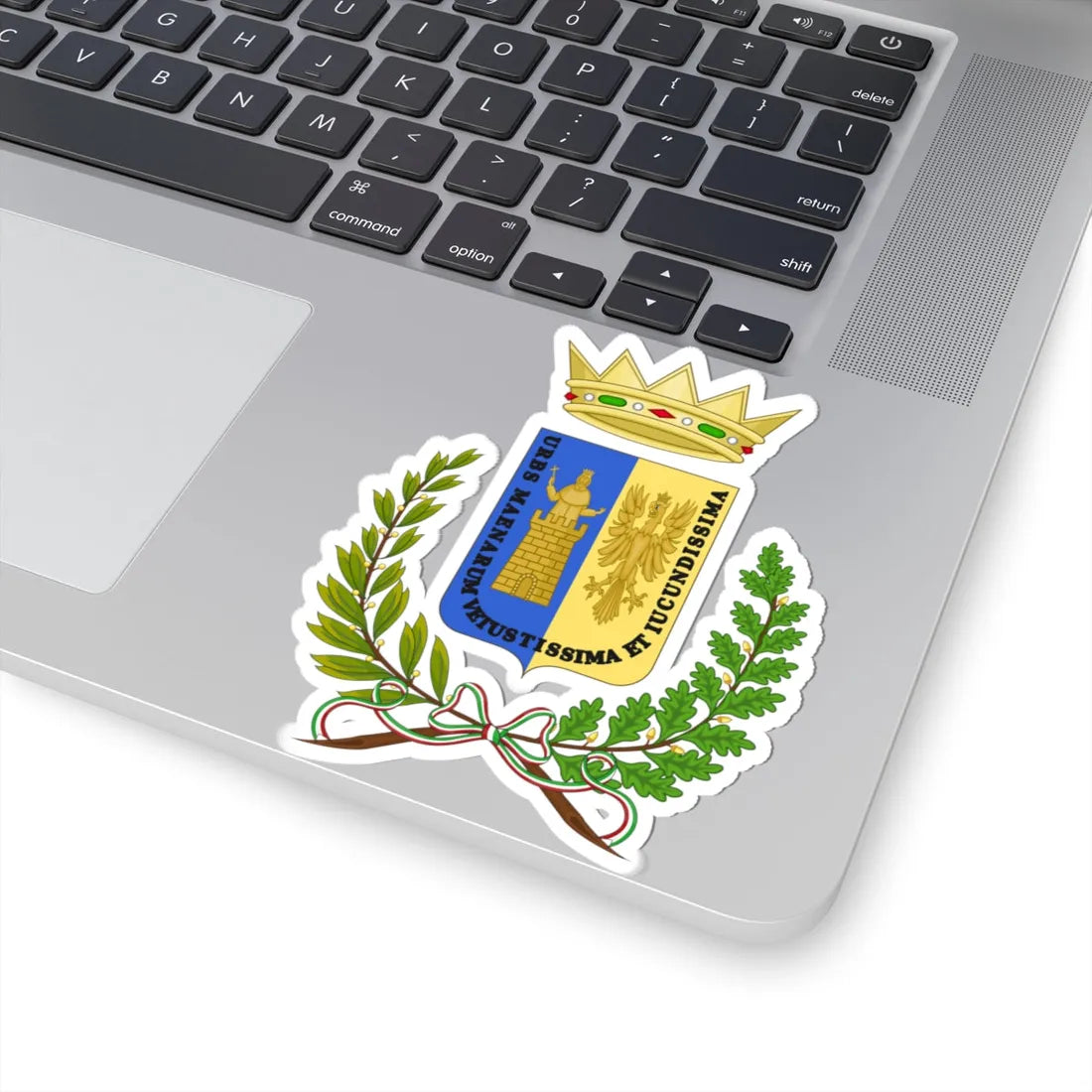 Mineo-Stemma (Italy) (Coat of Arms) STICKER Vinyl Kiss-Cut Decal - The Sticker Space