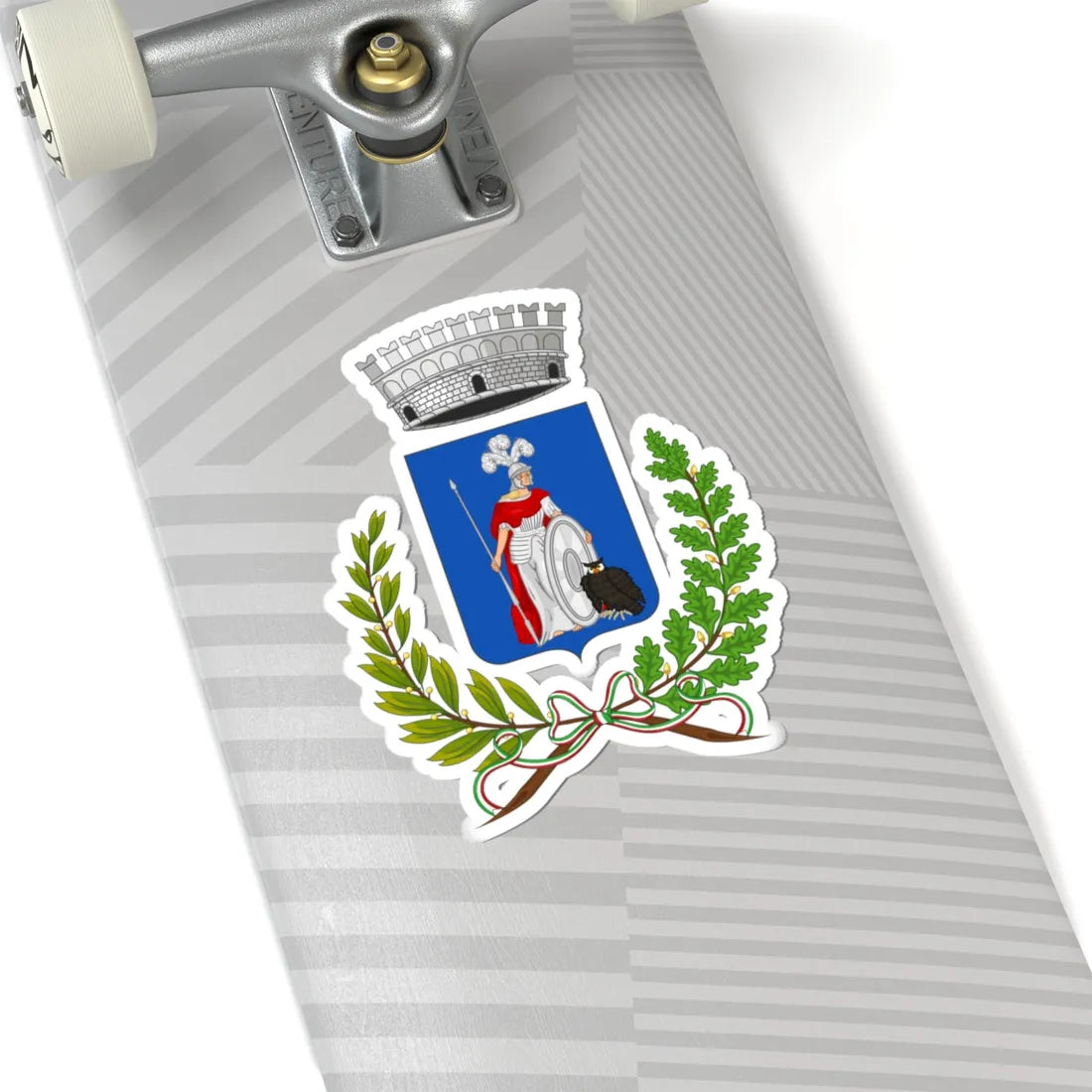 Minervino Murge-Stemma (Italy) (Coat of Arms) STICKER Vinyl Kiss-Cut Decal - The Sticker Space