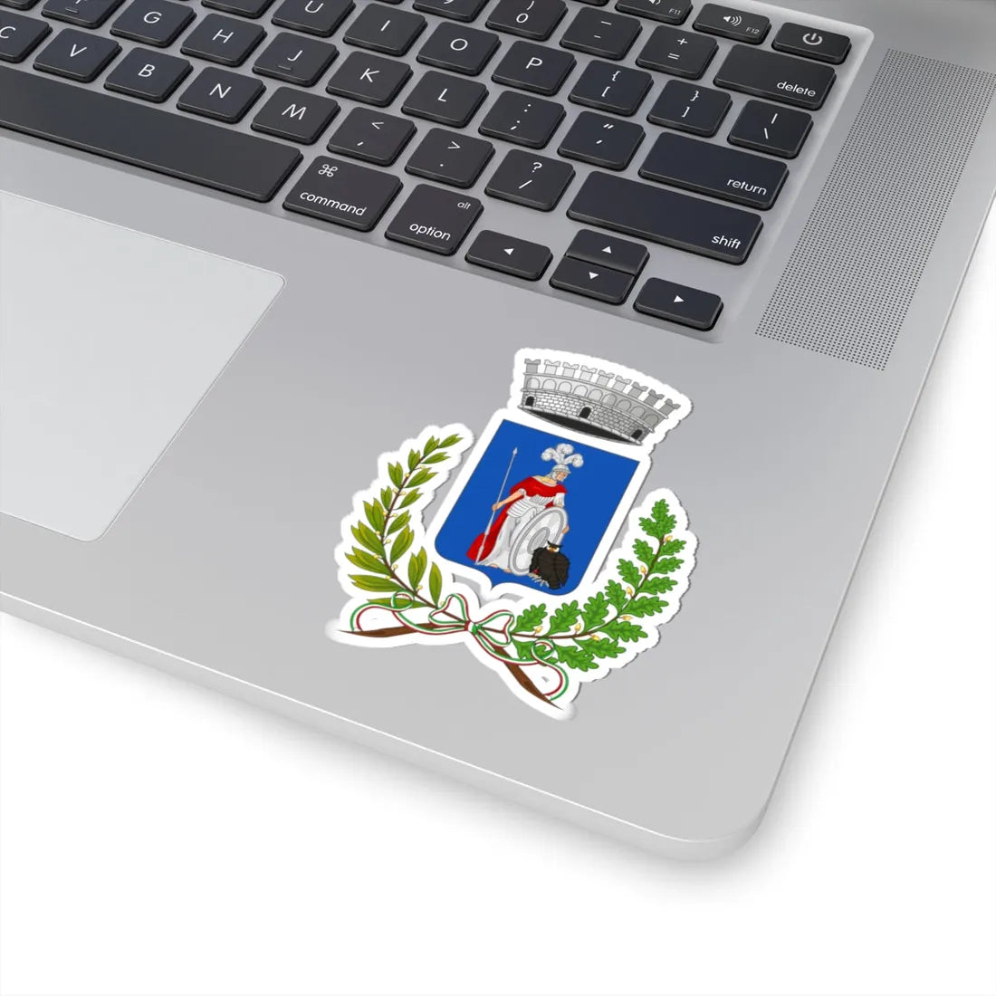 Minervino Murge-Stemma (Italy) (Coat of Arms) STICKER Vinyl Kiss-Cut Decal - The Sticker Space
