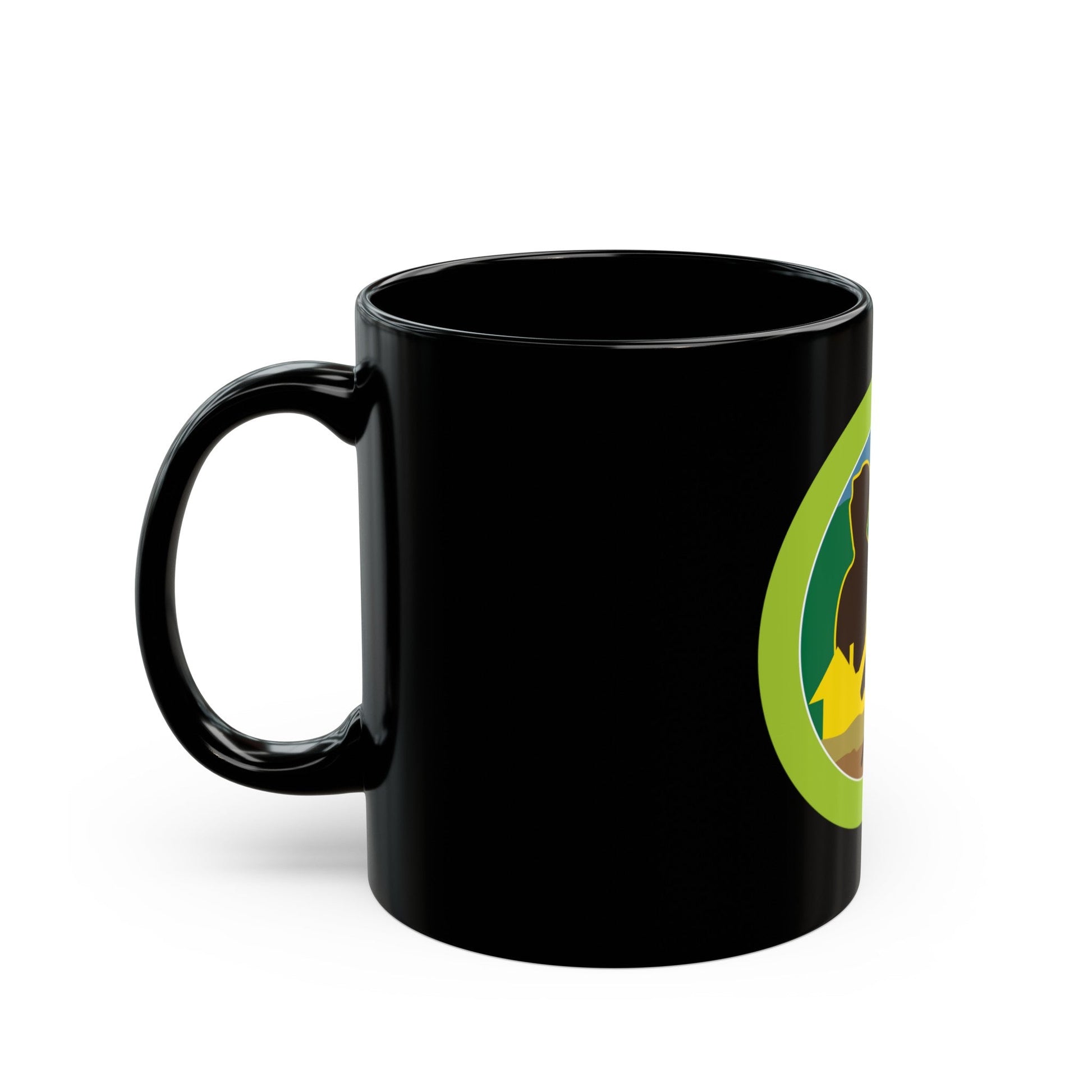 Mining in Society (Boy Scout Merit Badge) Black Coffee Mug-The Sticker Space