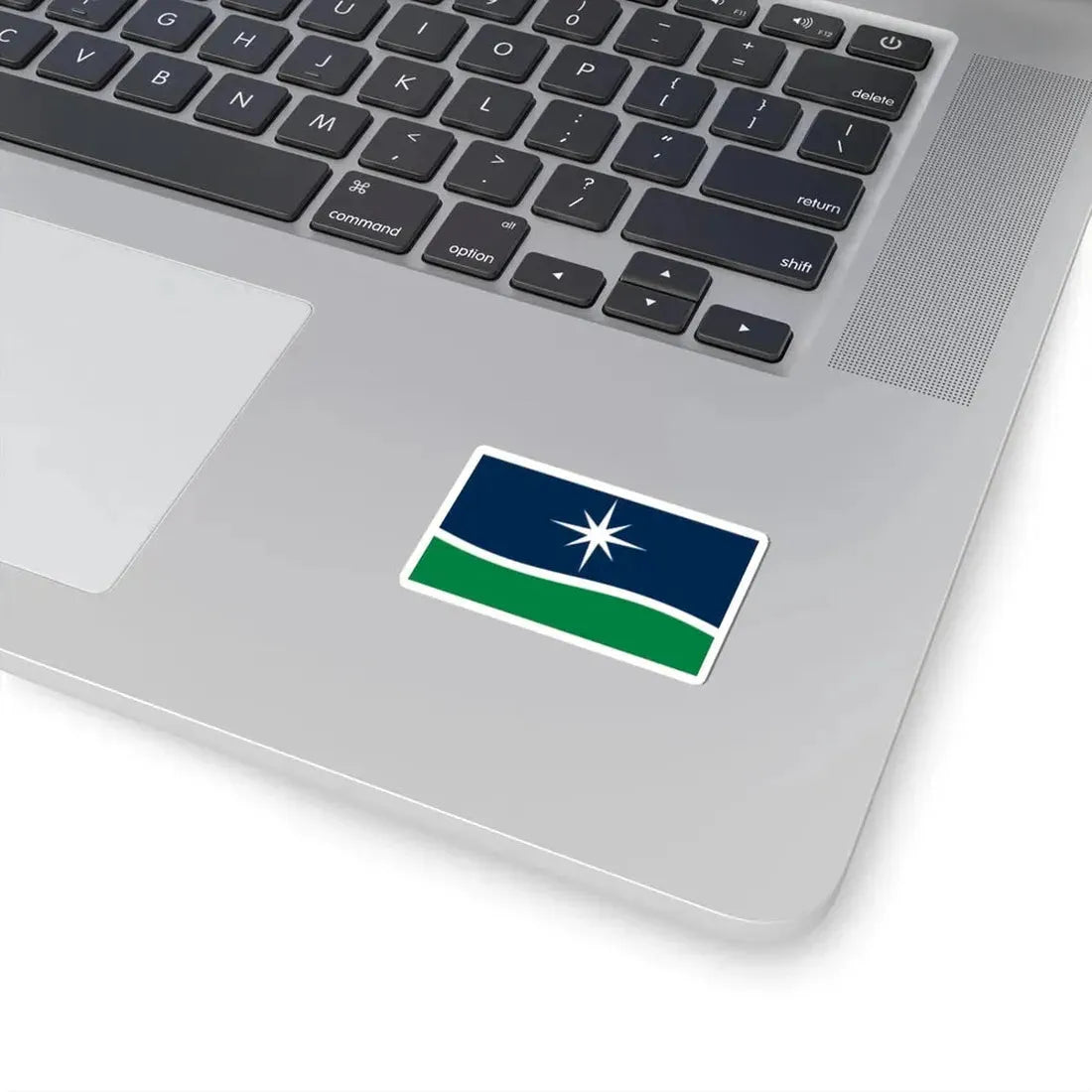 Minnesota flag submission F2100 (United States) STICKER Vinyl Kiss-Cut Decal - The Sticker Space