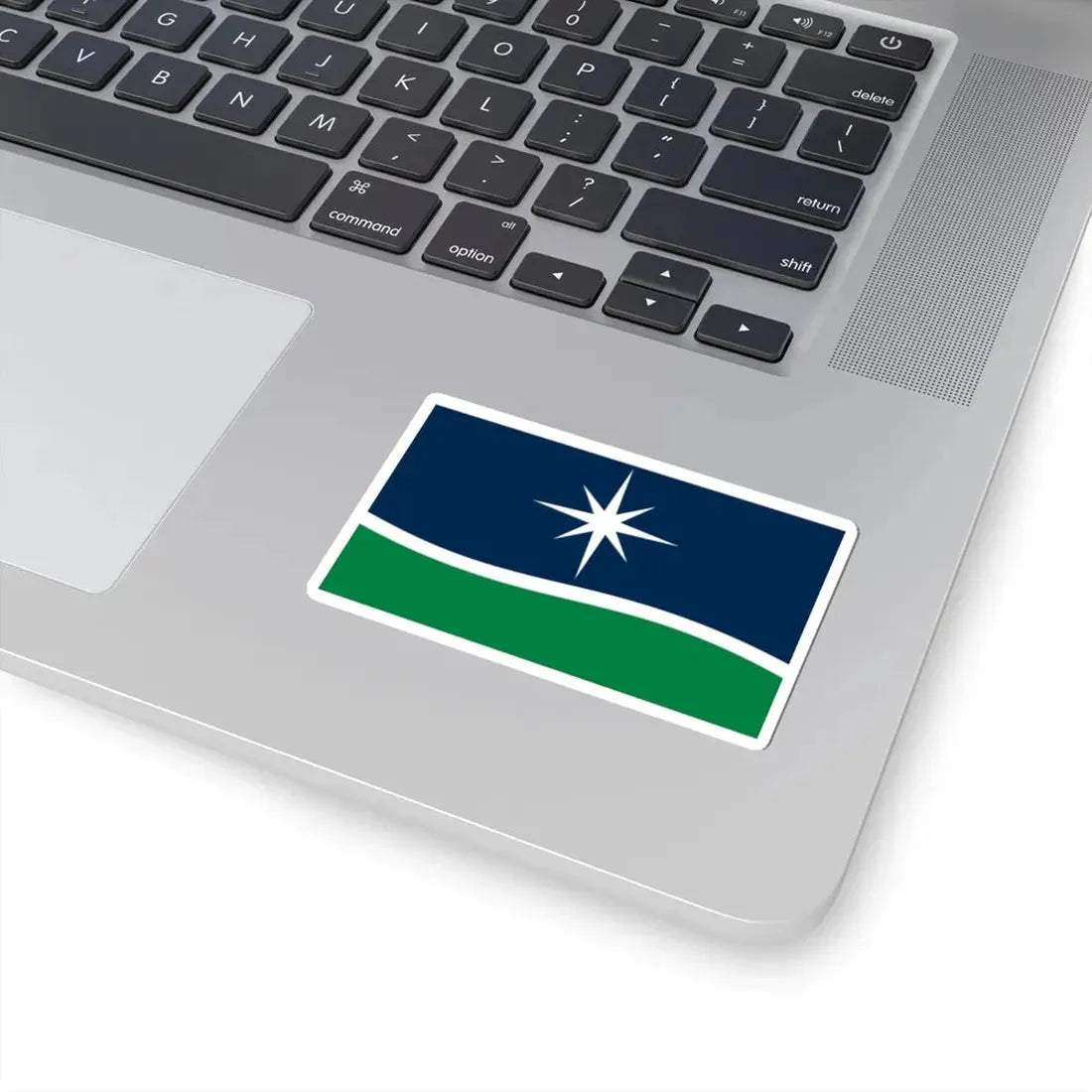 Minnesota flag submission F2100 (United States) STICKER Vinyl Kiss-Cut Decal - The Sticker Space