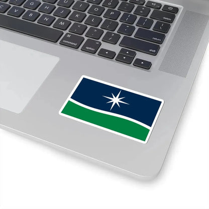 Minnesota flag submission F2100 (United States) STICKER Vinyl Kiss-Cut Decal - The Sticker Space