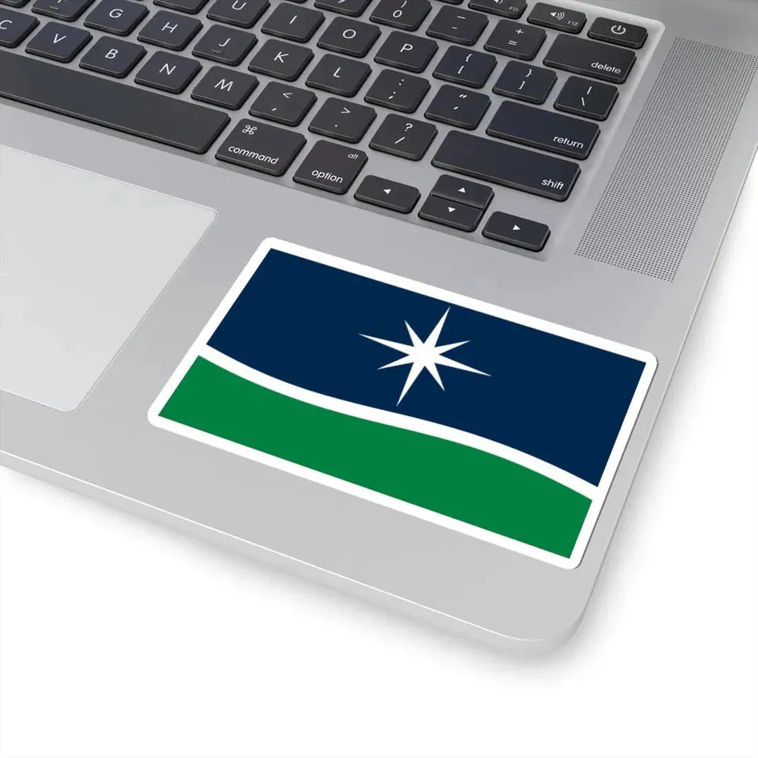 Minnesota flag submission F2100 (United States) STICKER Vinyl Kiss-Cut Decal - The Sticker Space