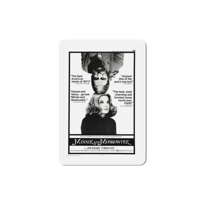 Minnie and Moskowitz 1971 Movie Poster Refrigerator Magnet - The Sticker Space
