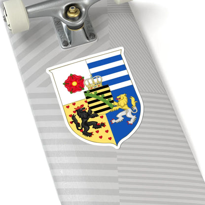 Minor Shield of Saxe-Altenburg (Germany) (Coat of Arms) STICKER Vinyl Kiss-Cut Decal - The Sticker Space