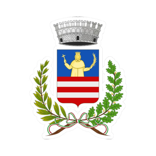 Minori-Stemma (Italy) (Coat of Arms) STICKER Vinyl Kiss-Cut Decal 2 Inch White - The Sticker Space