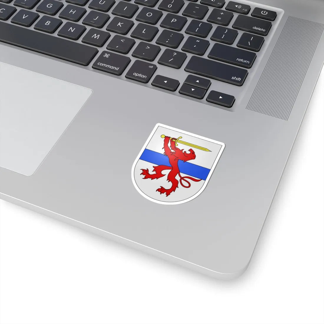 Minusio-coat of arms (Switzerland) (Coat of Arms) STICKER Vinyl Kiss-Cut Decal - The Sticker Space
