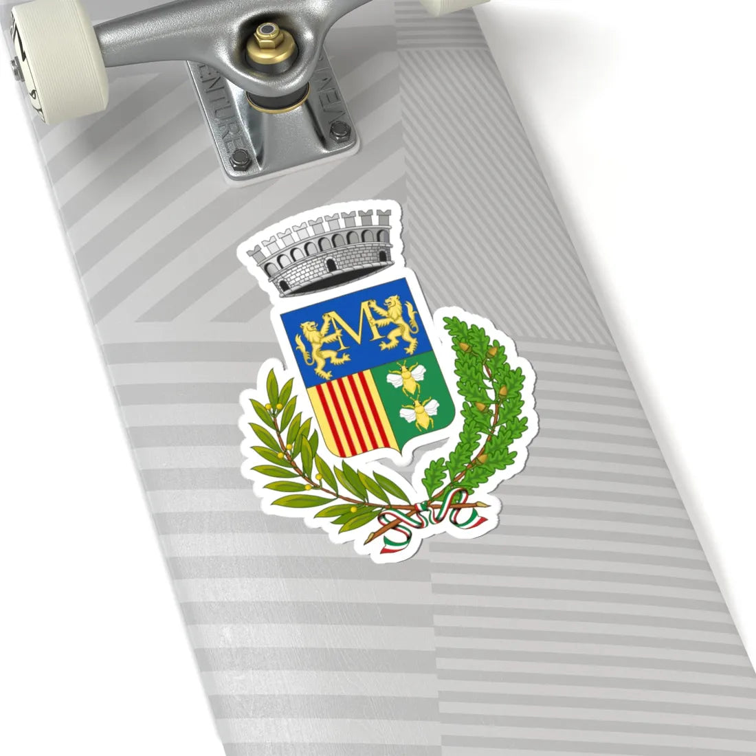 Mioglia-Stemma (Italy) (Coat of Arms) STICKER Vinyl Kiss-Cut Decal - The Sticker Space