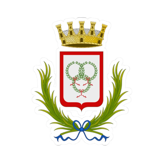 Mira Italia-Stemma (Italy) (Coat of Arms) STICKER Vinyl Kiss-Cut Decal 2 Inch White - The Sticker Space