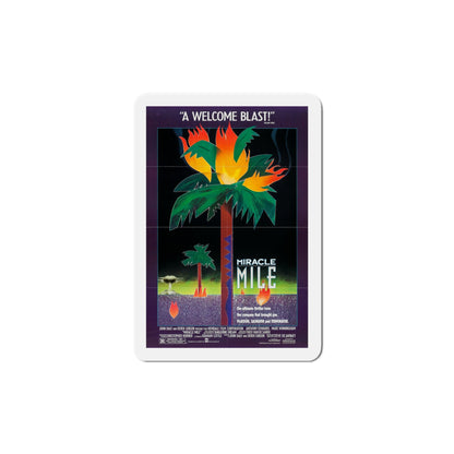 Miracle Mile 1989 Movie Poster Die-Cut Magnet-The Sticker Space