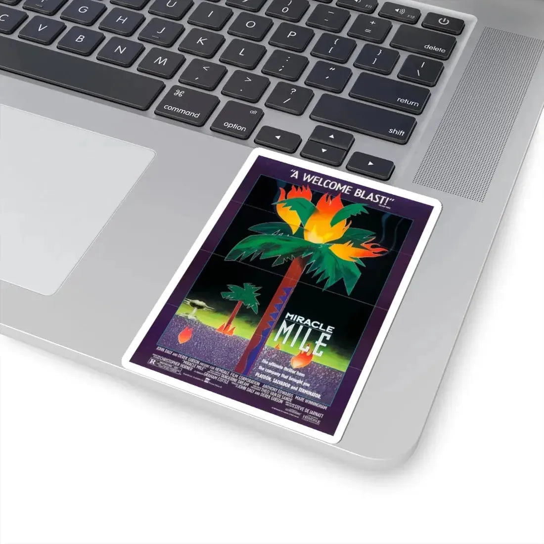 Miracle Mile 1989 Movie Poster - STICKER Vinyl Kiss-Cut Decal - The Sticker Space