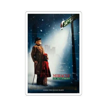 Miracle On 34th Street 1994 Movie Poster STICKER Vinyl Die-Cut Decal 3 Inch - The Sticker Space