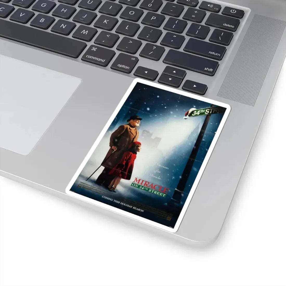 Miracle On 34th Street 1994 Movie Poster - STICKER Vinyl Kiss-Cut Decal - The Sticker Space