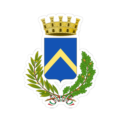 Mirandola-Stemma (Italy) (Coat of Arms) STICKER Vinyl Kiss-Cut Decal 4 Inch White - The Sticker Space