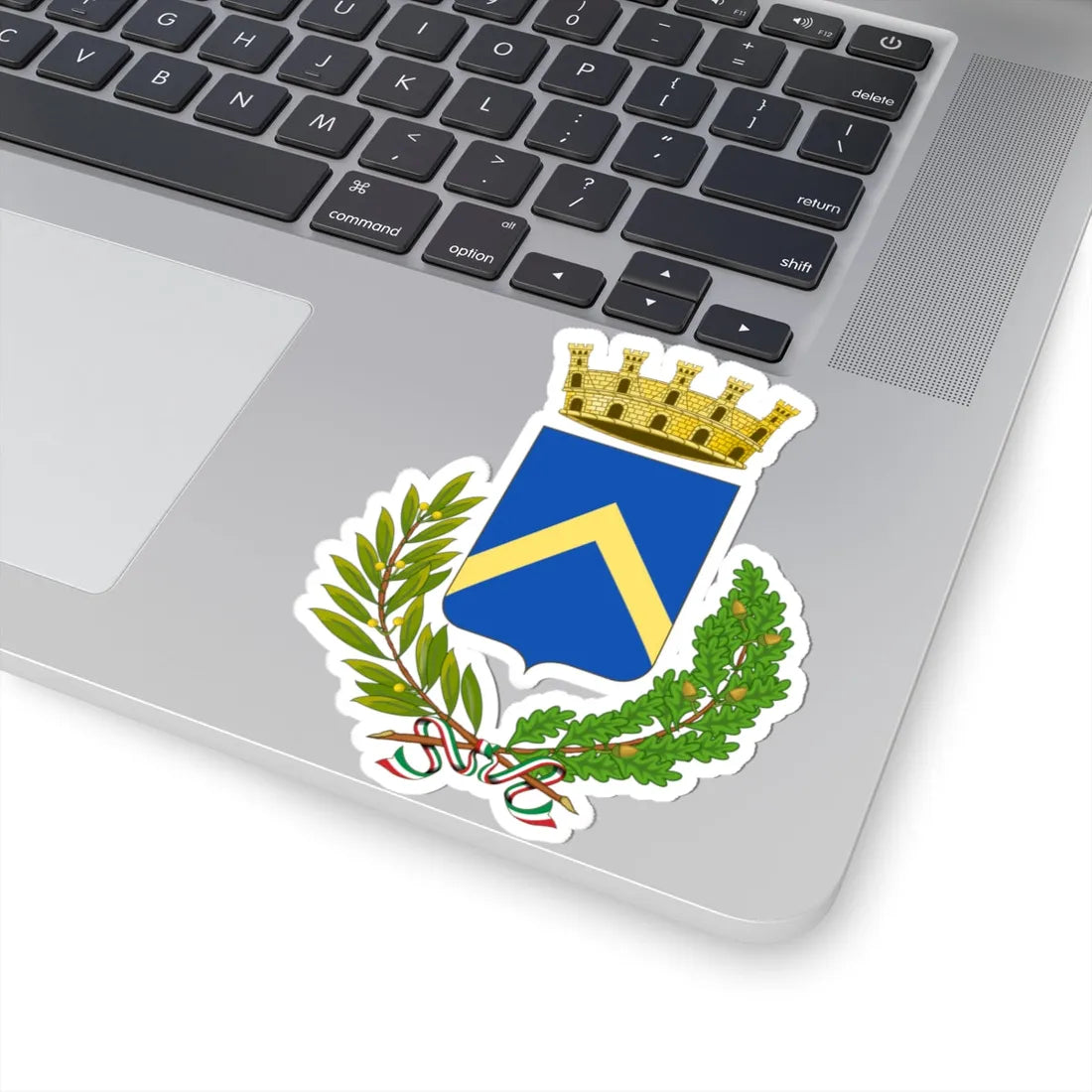Mirandola-Stemma (Italy) (Coat of Arms) STICKER Vinyl Kiss-Cut Decal - The Sticker Space