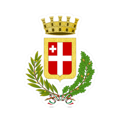 Mirano-Stemma (Italy) (Coat of Arms) STICKER Vinyl Kiss-Cut Decal 2 Inch White - The Sticker Space