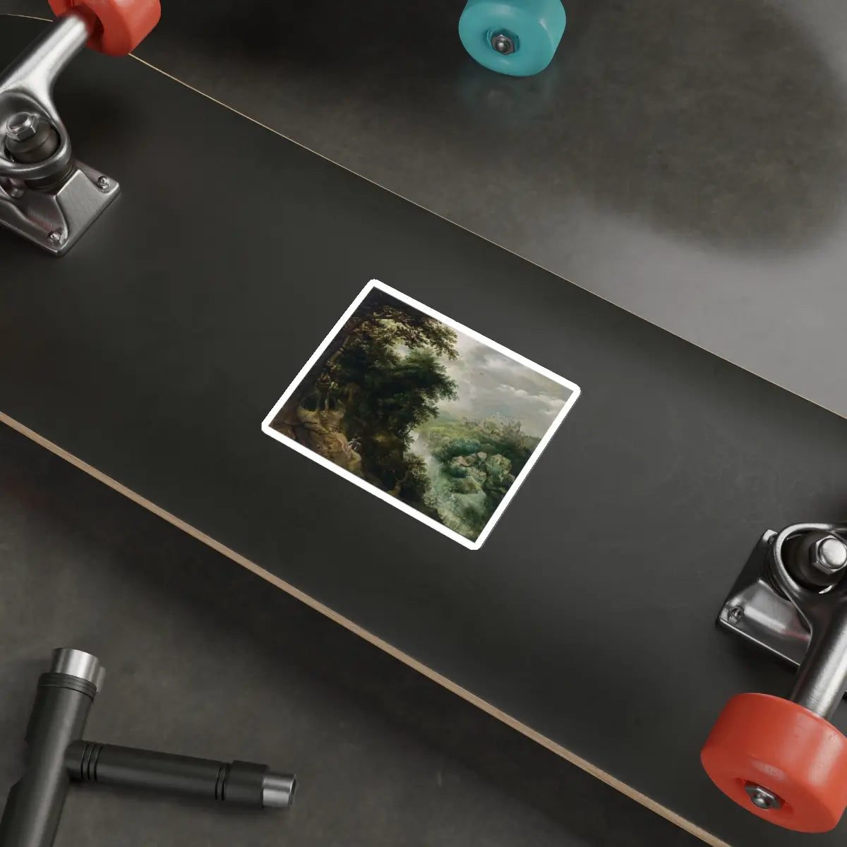 SKU:18764608440239503703 Sticker types:White Shape:Die-Cut Sizes:4" × 4"