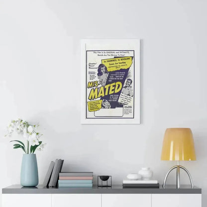 MIS-MATED 1952 - Framed Movie Poster - The Sticker Space