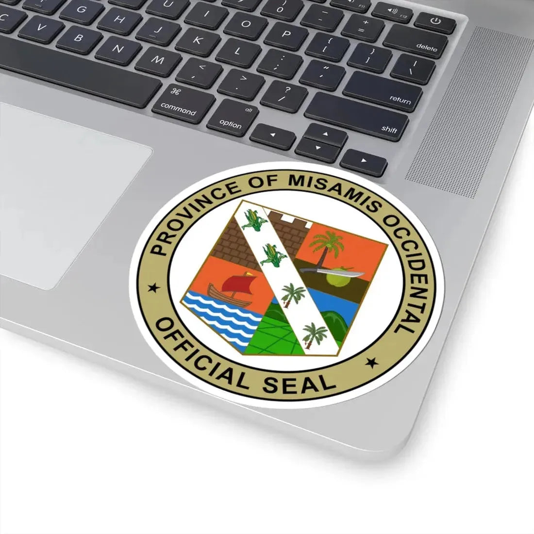 Misamis Occidental seal NHCP (Philippines) STICKER Vinyl Kiss-Cut Decal - The Sticker Space