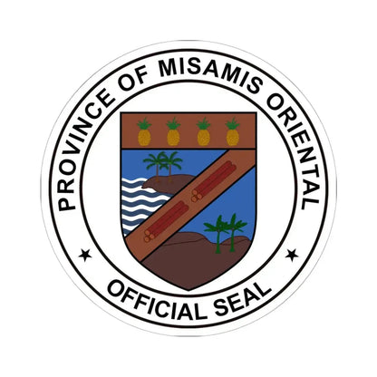 Misamis Oriental Seal 1928-1988 (Philippines) STICKER Vinyl Kiss-Cut Decal 6 Inch White - The Sticker Space