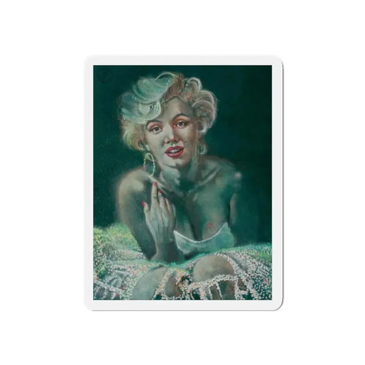 Miscellaneous illustrations 1 (Magazine Illustration) Refrigerator Magnet 6 Inch - The Sticker Space