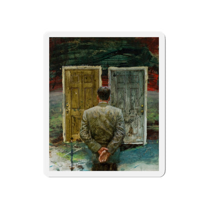 Miscellaneous illustrations 10 (Magazine Illustration) Refrigerator Magnet-6 × 6"-The Sticker Space