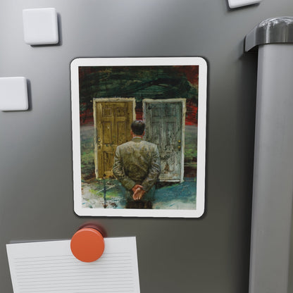 Miscellaneous illustrations 10 (Magazine Illustration) Refrigerator Magnet-The Sticker Space