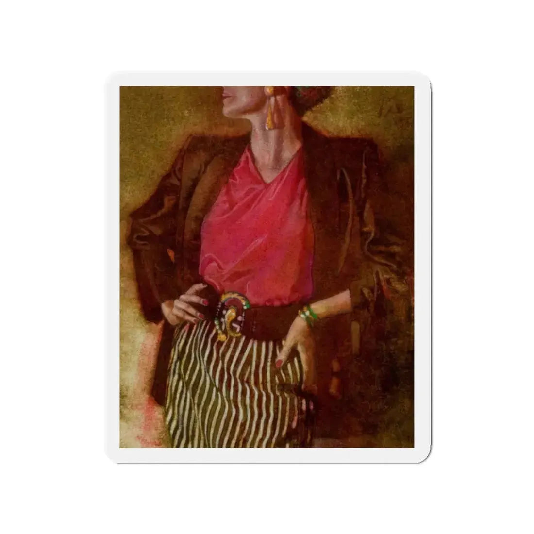 Miscellaneous illustrations 11 (Magazine Illustration) Refrigerator Magnet - The Sticker Space